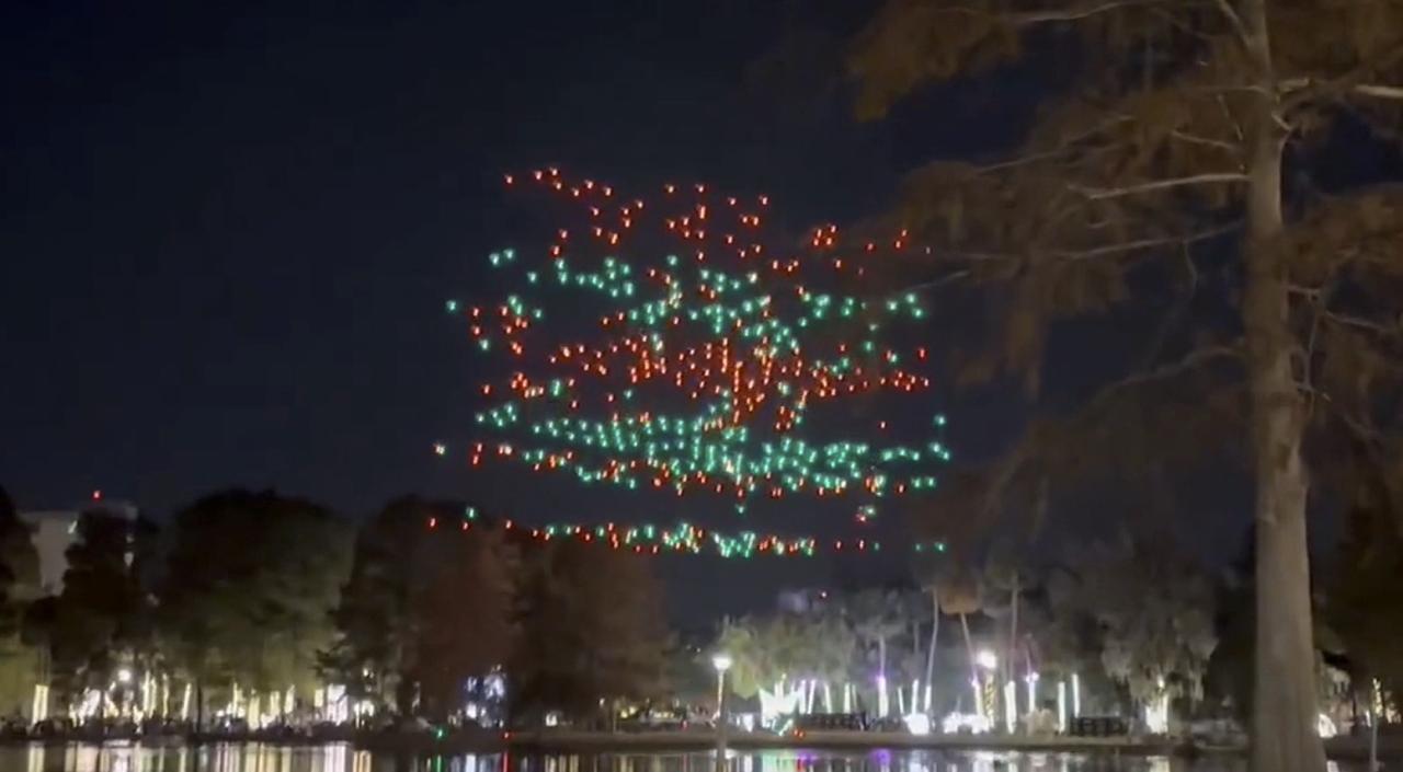 Orlando drone show